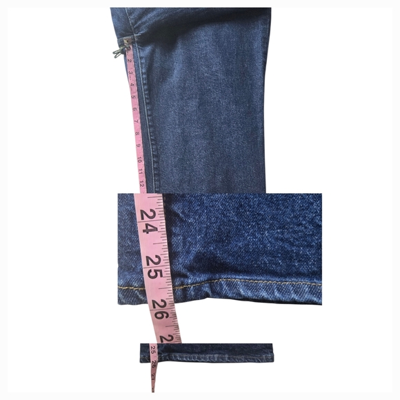 J.Crew Slim Wide Jean Sailor Pockets Regina Wash Blue Denim Gold Buttons - Picture 12 of 15